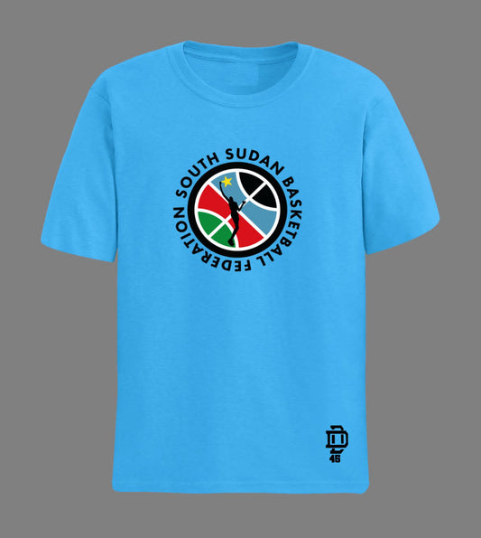 South Sudan t-shirt - light blue